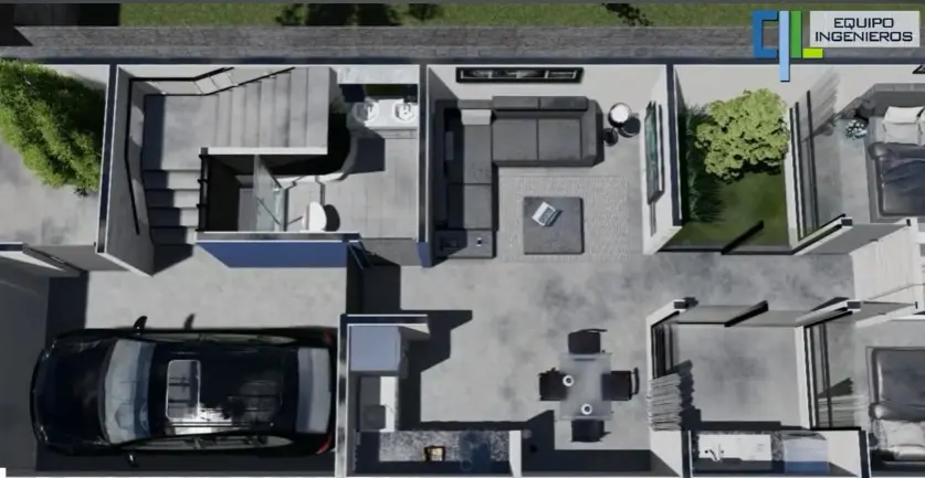 VIVIENDA MULTIFAMILIAR 02 PISOS 6X15 TACNA 02