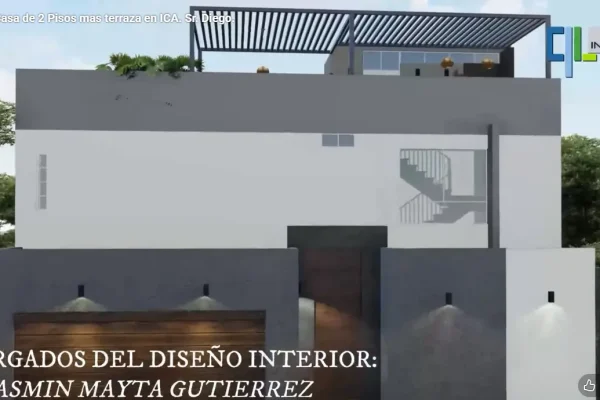 DISEÑO INTERIOR 2 PISOS ica diego