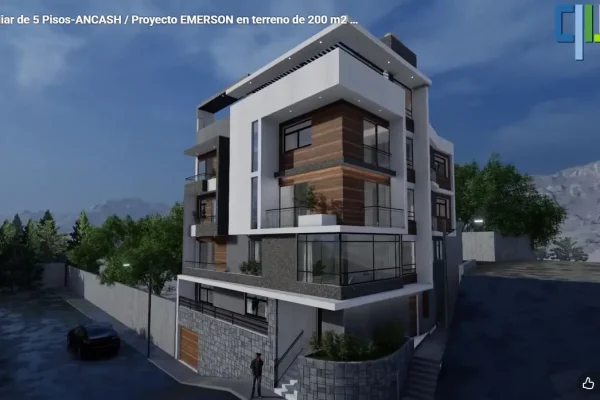 multifamiliar 200 m2 esquina 5 pisos ancash