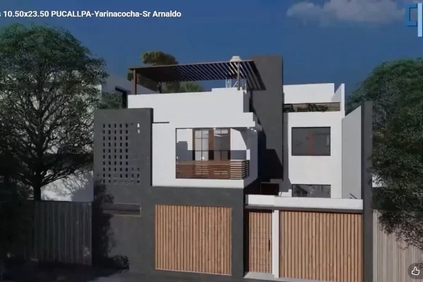 unifamiliar 2 pisos 10.50x23.50m Ucayali- yarinacochas sr arnaldo